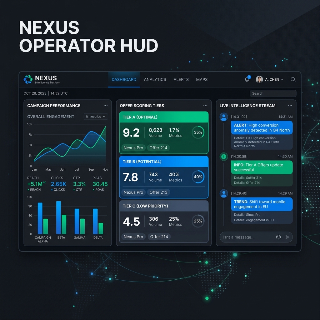 Nexus Dashboard Overview
